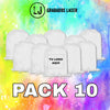 Pack de 10 mochilas de cuerdas personalizadas