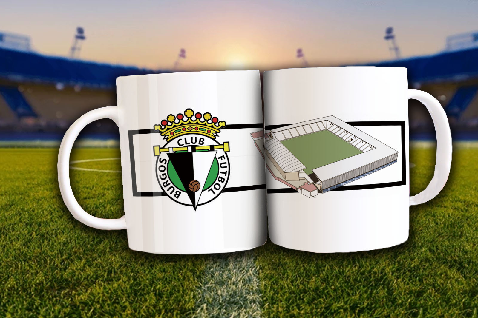 Taza Burgos CF + Estadio