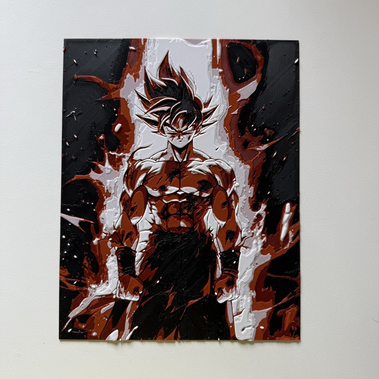 Lamina 3D Goku