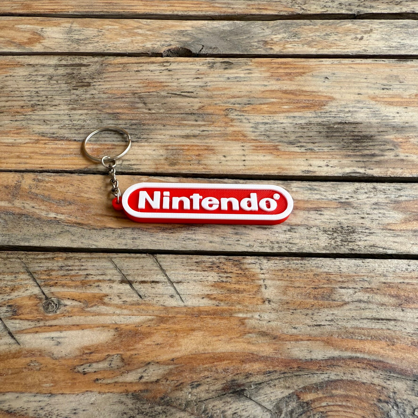 Llavero 3D Logo Nintendo