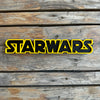 Cartel 3D Star Wars con contorno amarillo Original / Personalizado