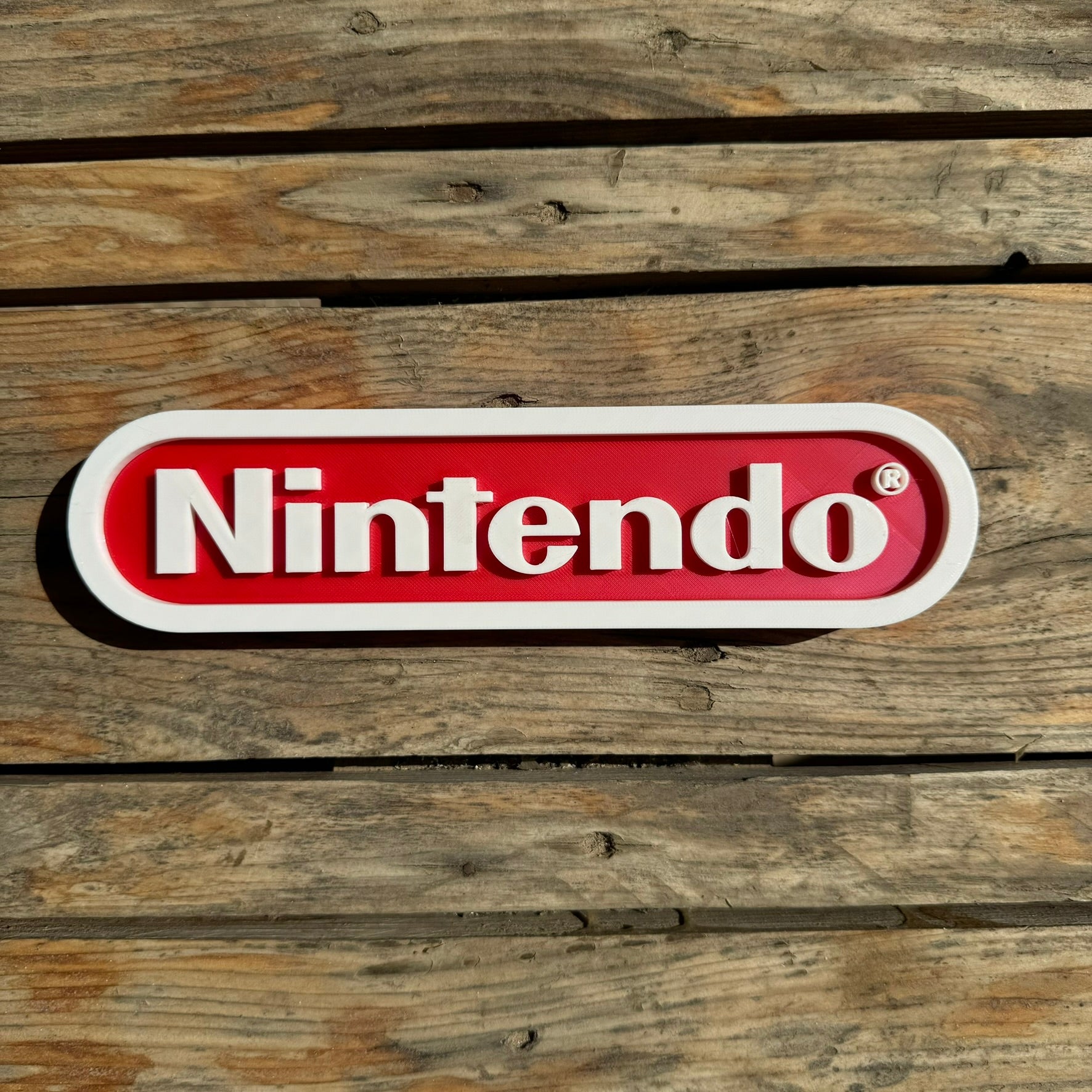 Cartel 3D Nintendo Original / Personalizado