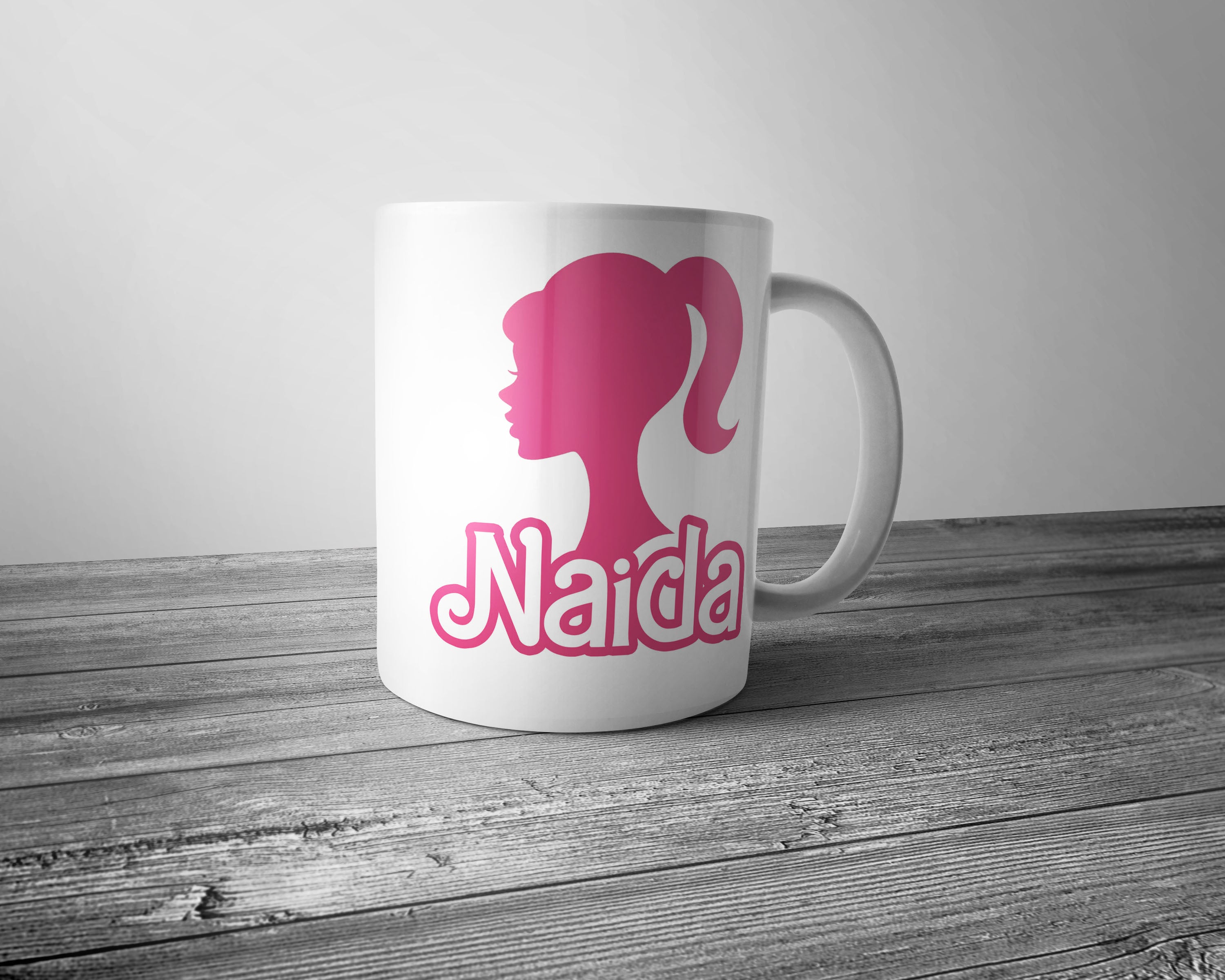 Taza Barbie personalizada