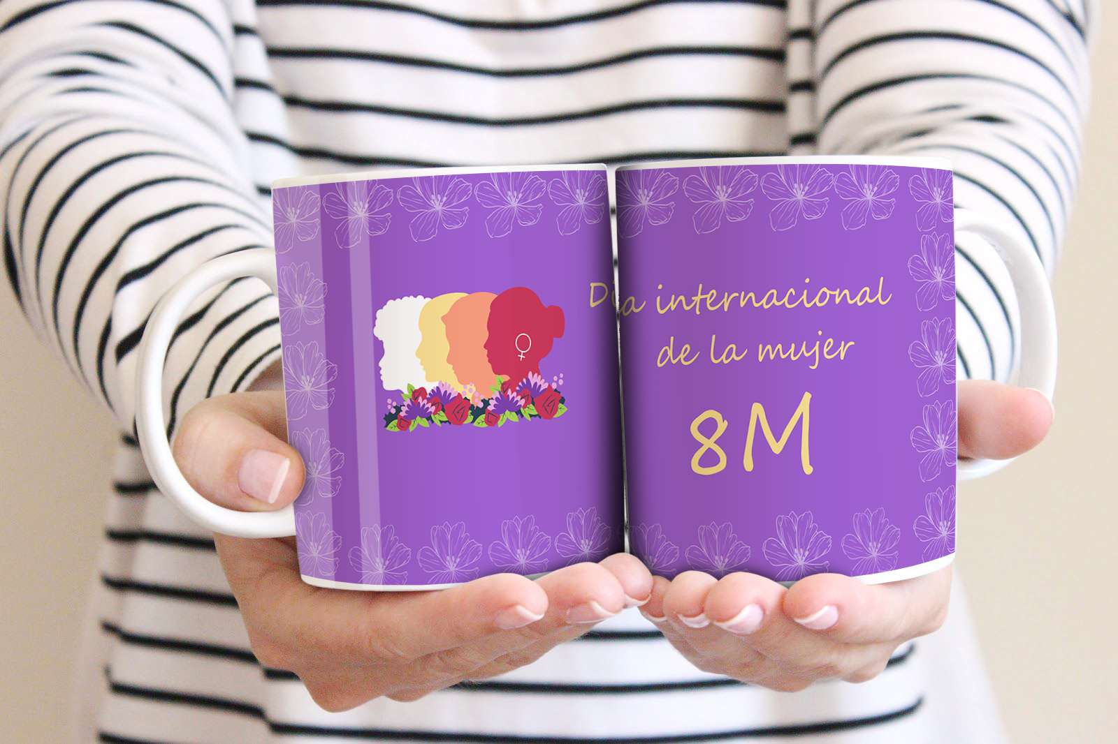 Taza Día internacional de la mujer