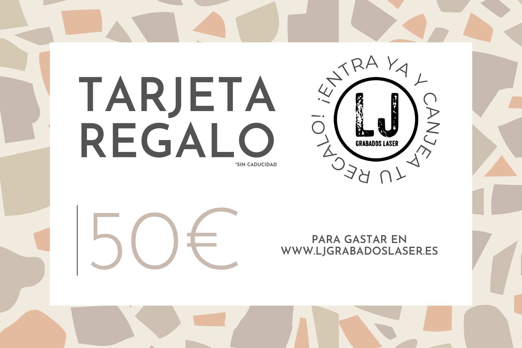 Tarjeta regalo 50€